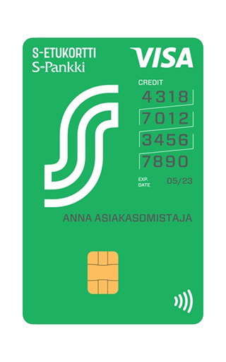 S-Etukortti Visa Credit/Debit