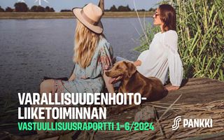 Varallisuudenhoitoliiketoiminnan vastuullisuusraportti 1–6 2024 (PDF, 6,2 Mt)